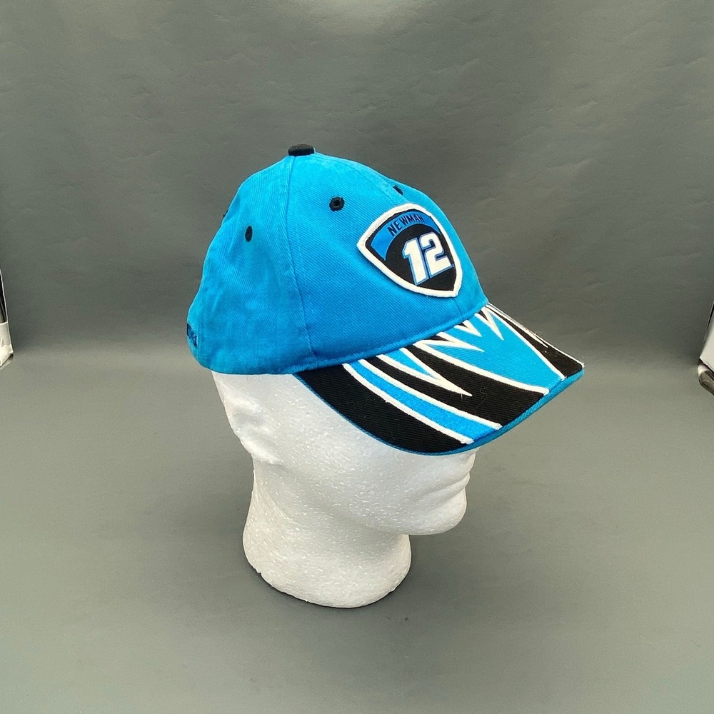NASCAR Ryan Newman #12 Chase Authentics Blue Adjustable Hat Cap 100% Cotton